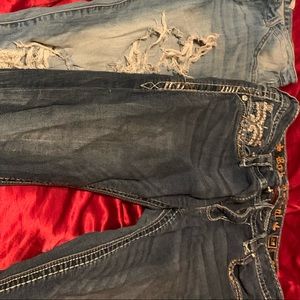 Rock revival jeans straight leg size 29
